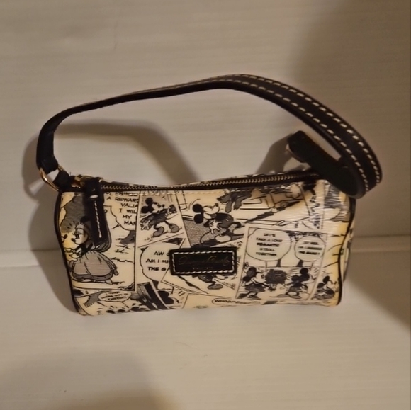 Dooney & Bourke Disney Mickey Comic Mini Barrel Bag – Rare